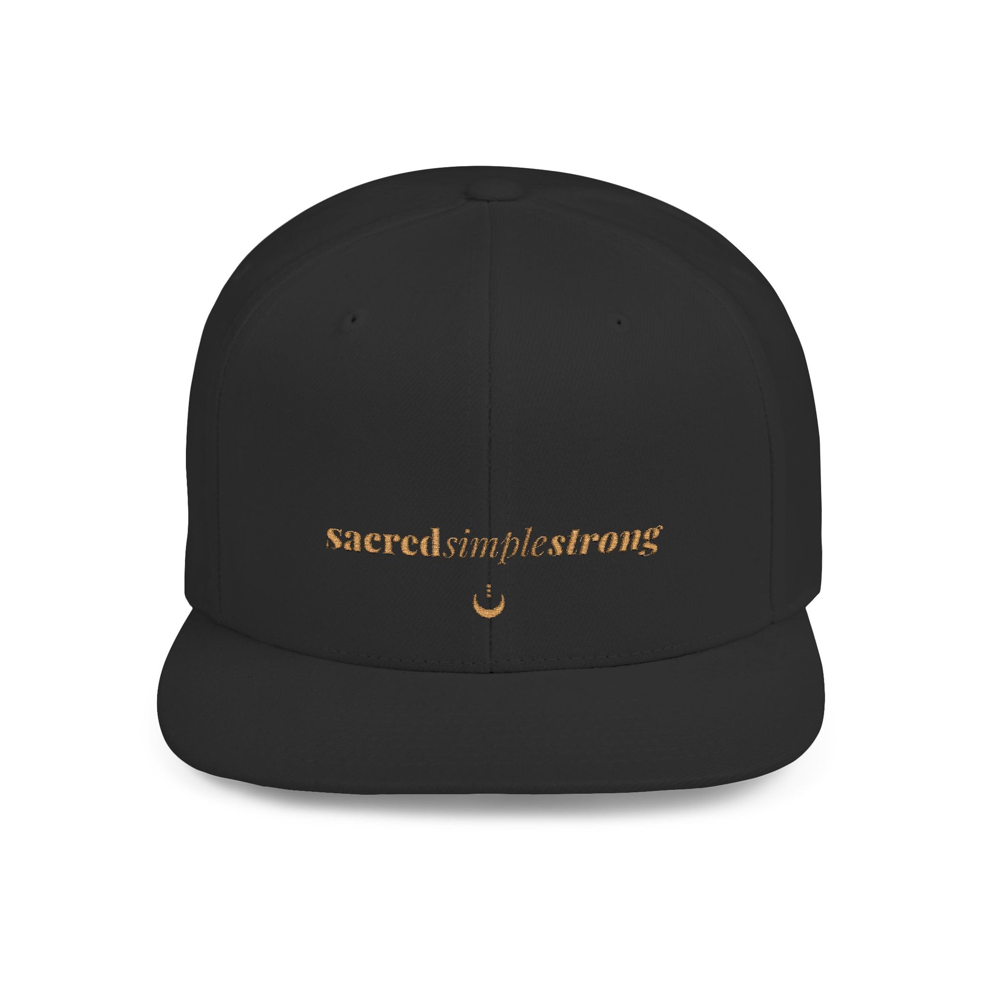 Sacred Simple Strong Snapback Hat