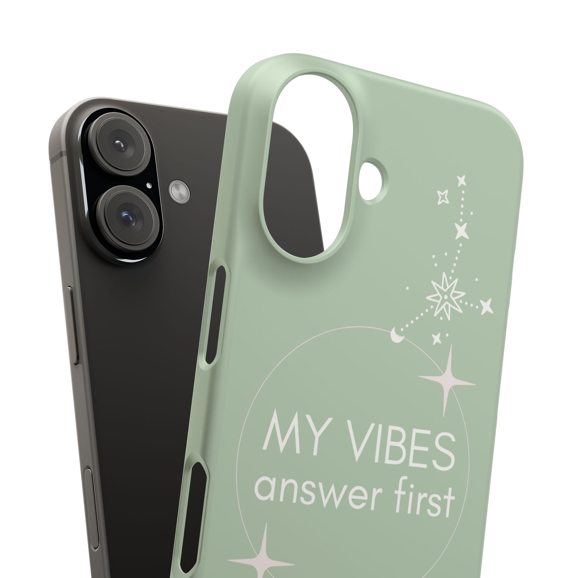 My Vibes Answer First Phone Case