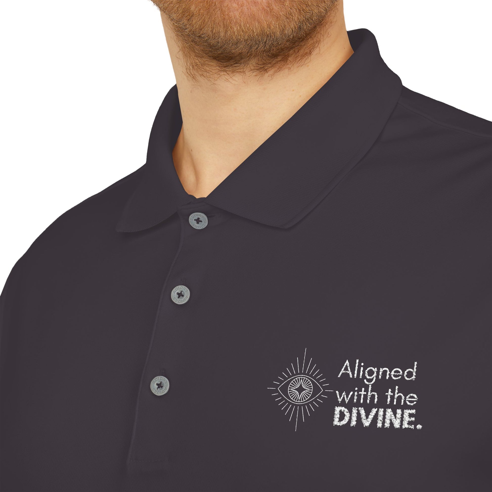 adidas Aligned with the Divine Unisex Performace Polo