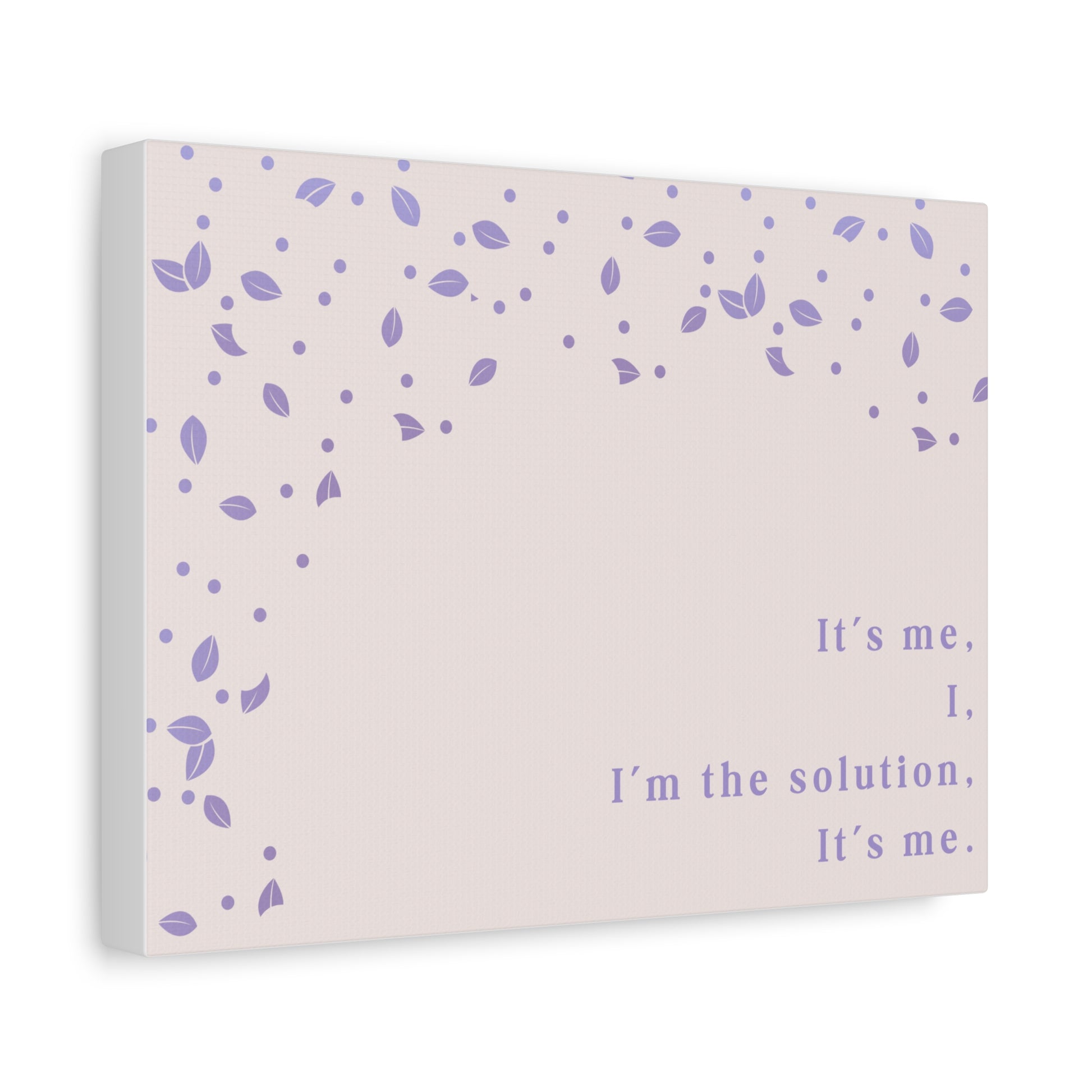 I'm The Solution: Wall Art Canvas