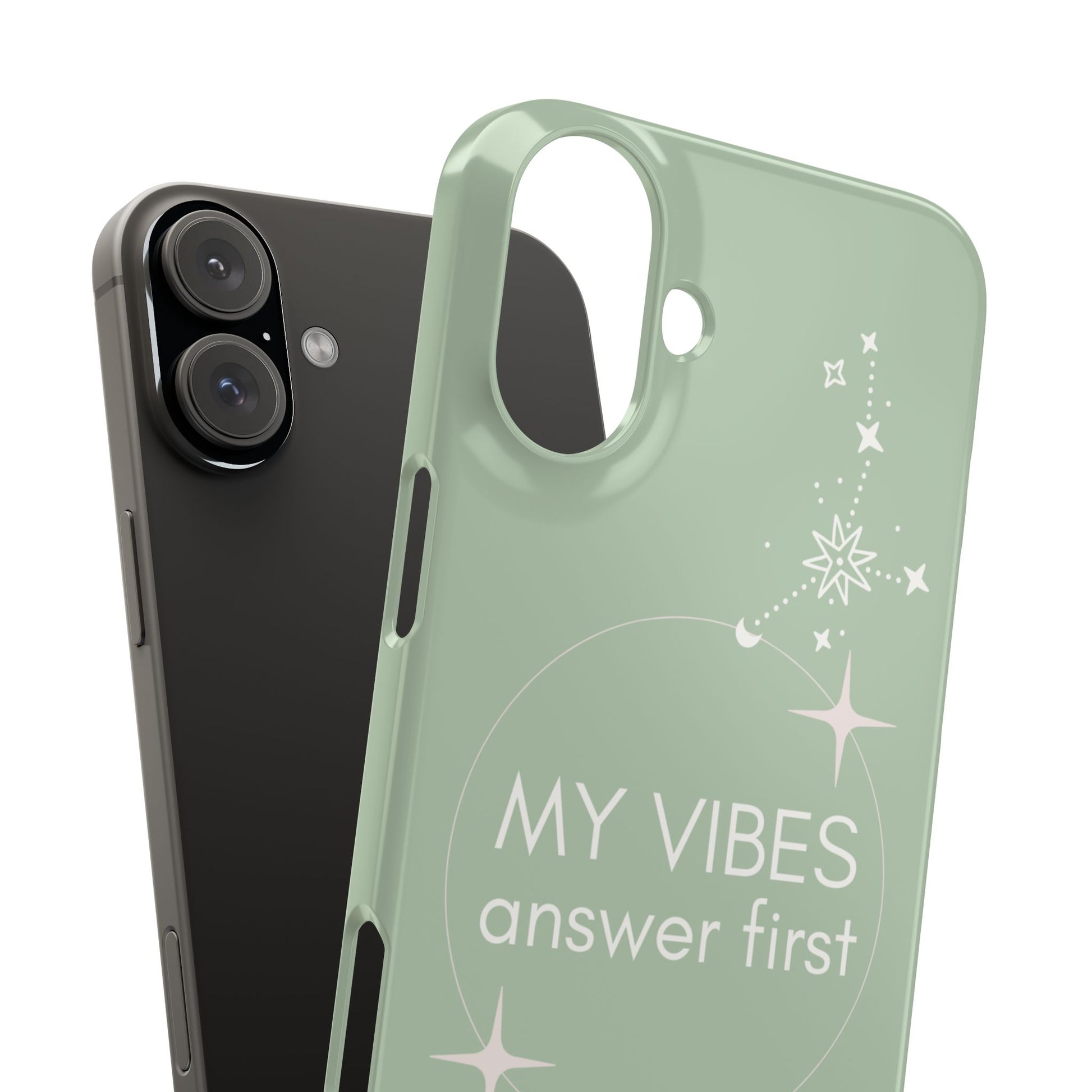 My Vibes Answer First Phone Case