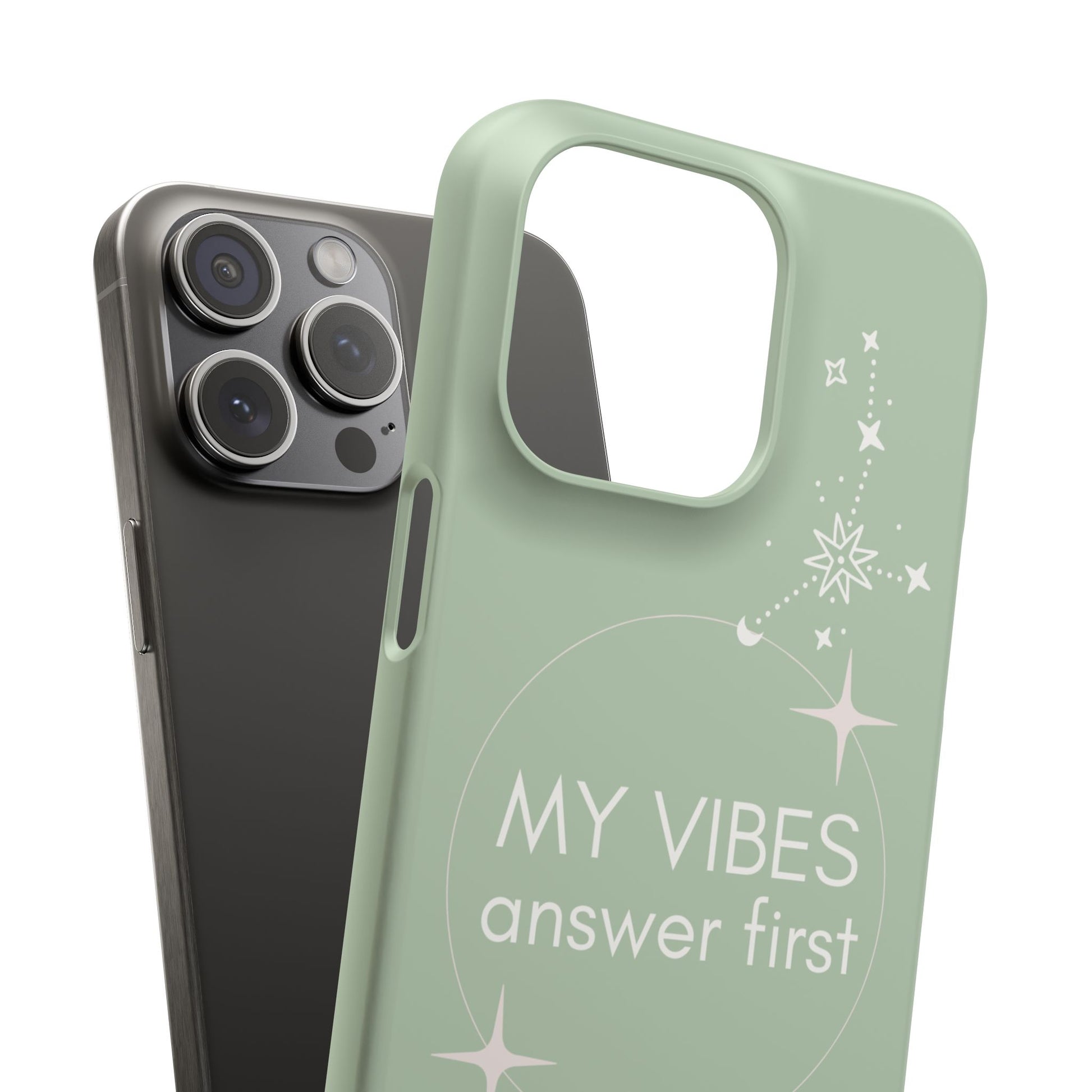 My Vibes Answer First Phone Case