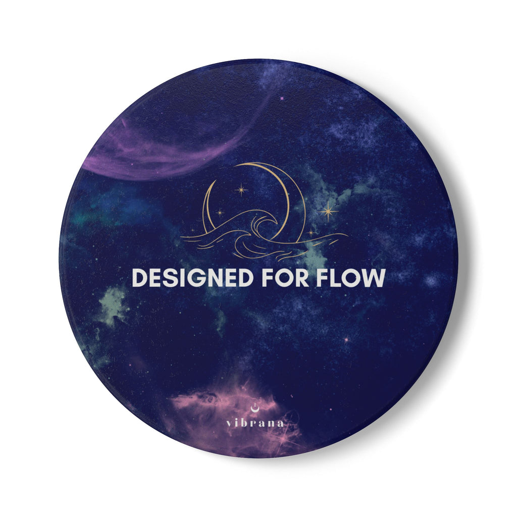 Designed For Flow Ceramic Coaster