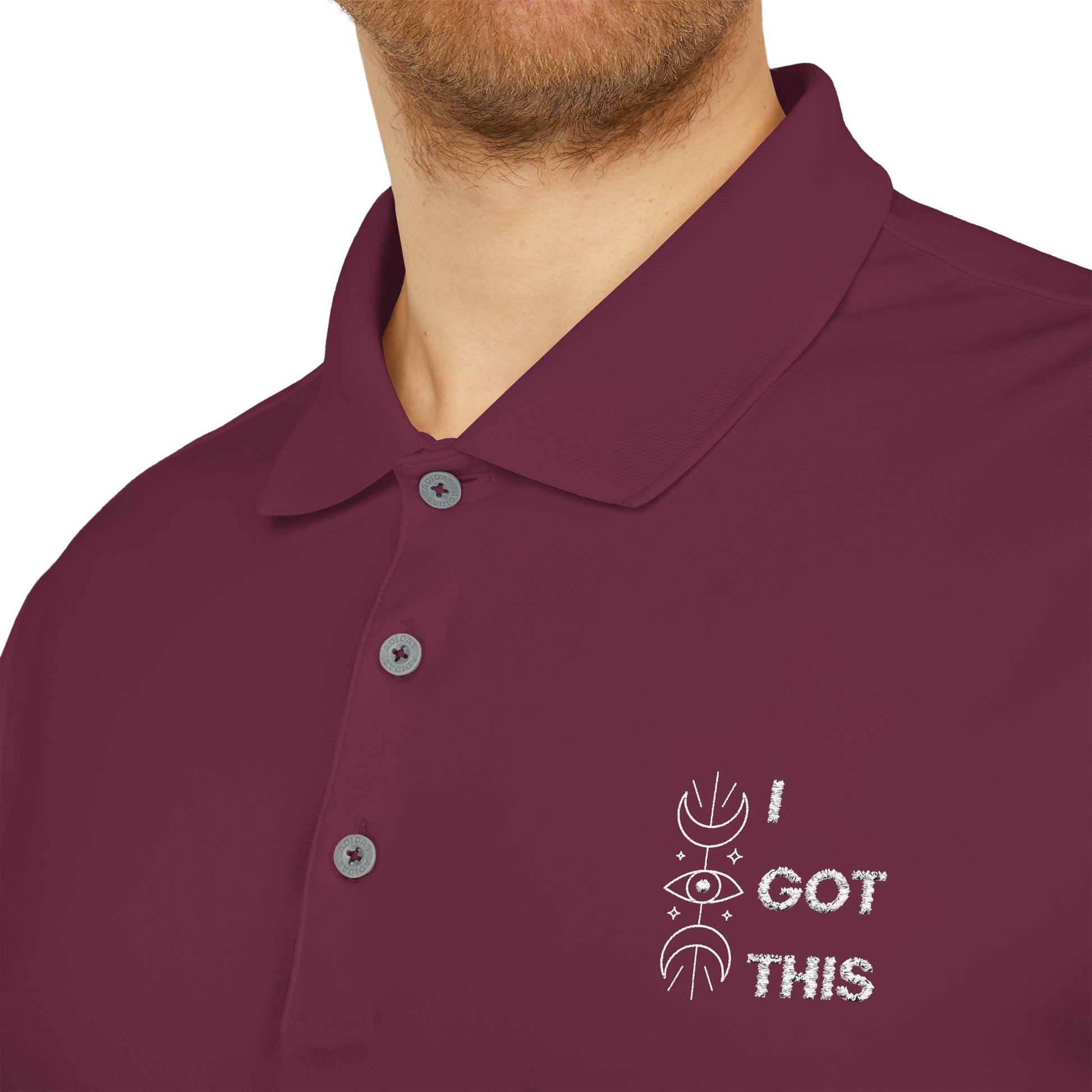 adidas I Got This Unisex Performance Polo