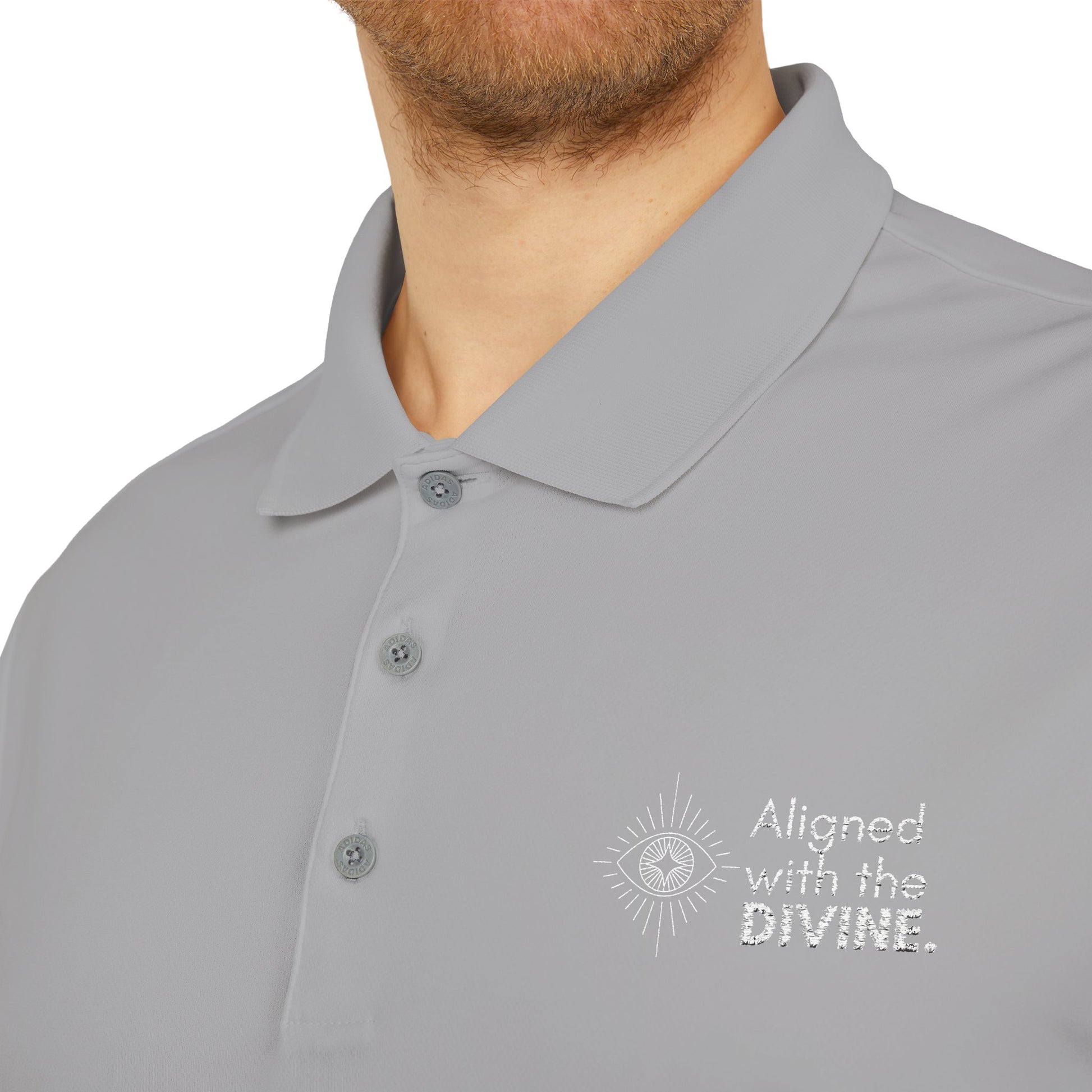 adidas Aligned with the Divine Unisex Performace Polo