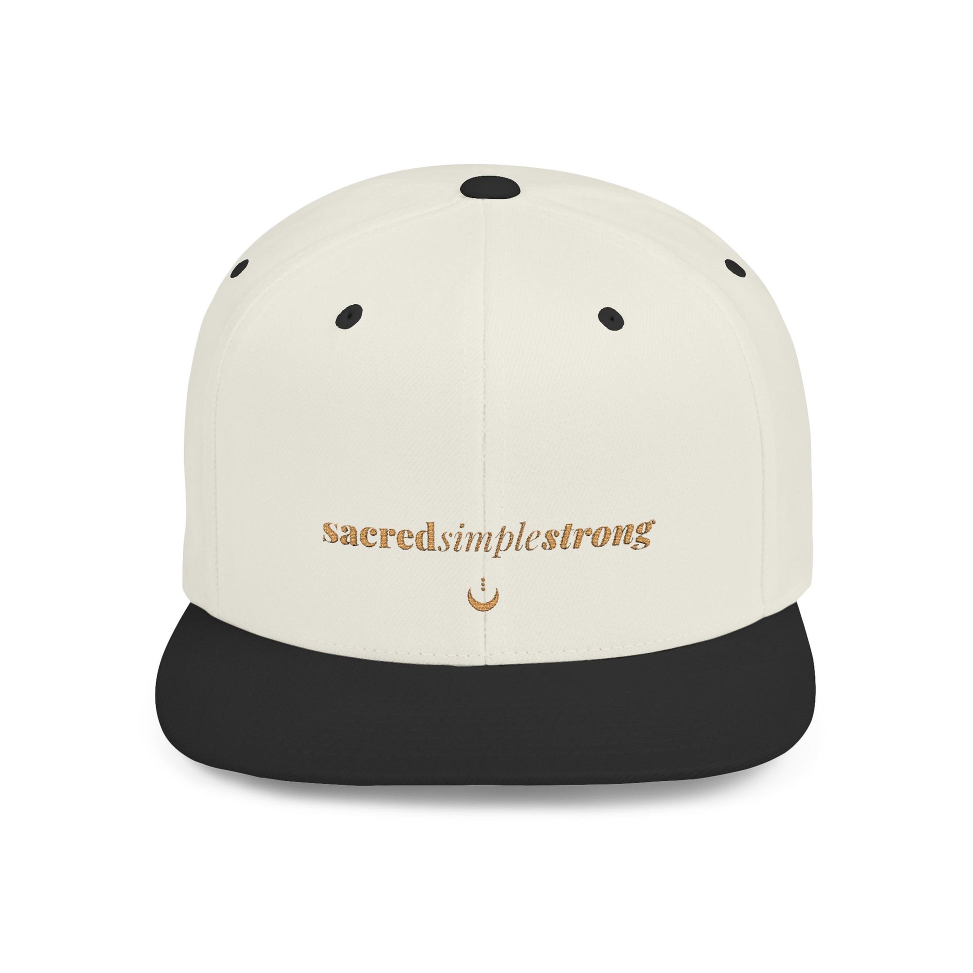 Sacred Simple Strong Snapback Hat