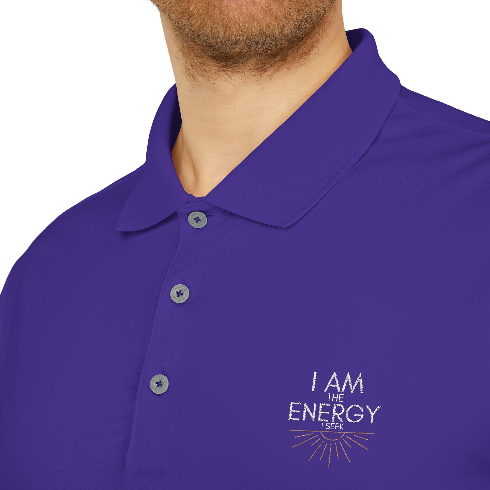 adidas I Am The Energy Unisex Performance Polo
