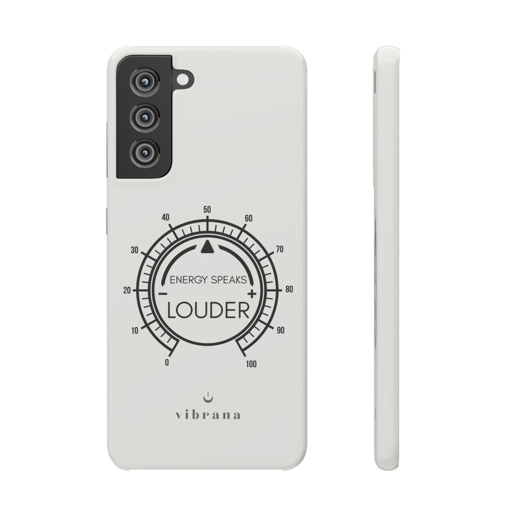 Energy Speaks Louder Phone Case