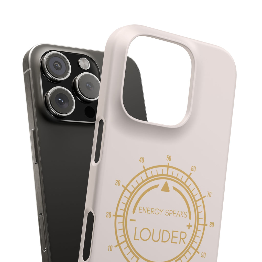 Energy Speaks Louder Phone Case