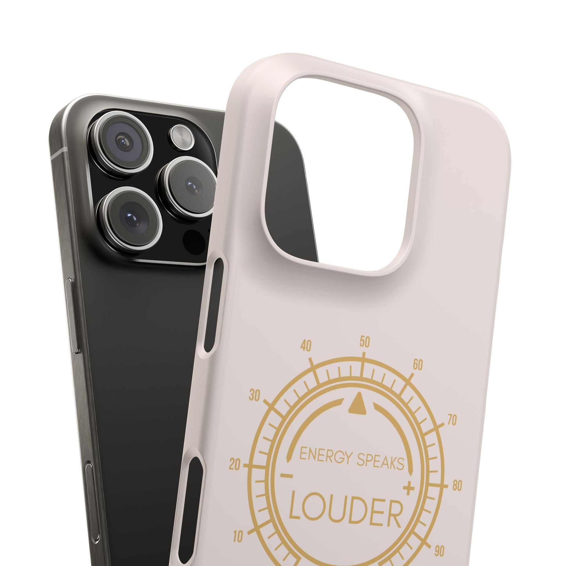 Energy Speaks Louder Phone Case