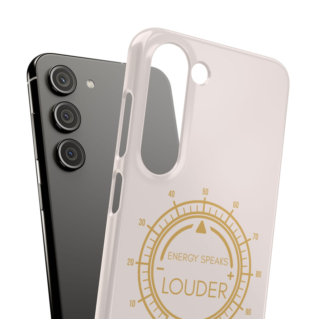 Energy Speaks Louder Phone Case