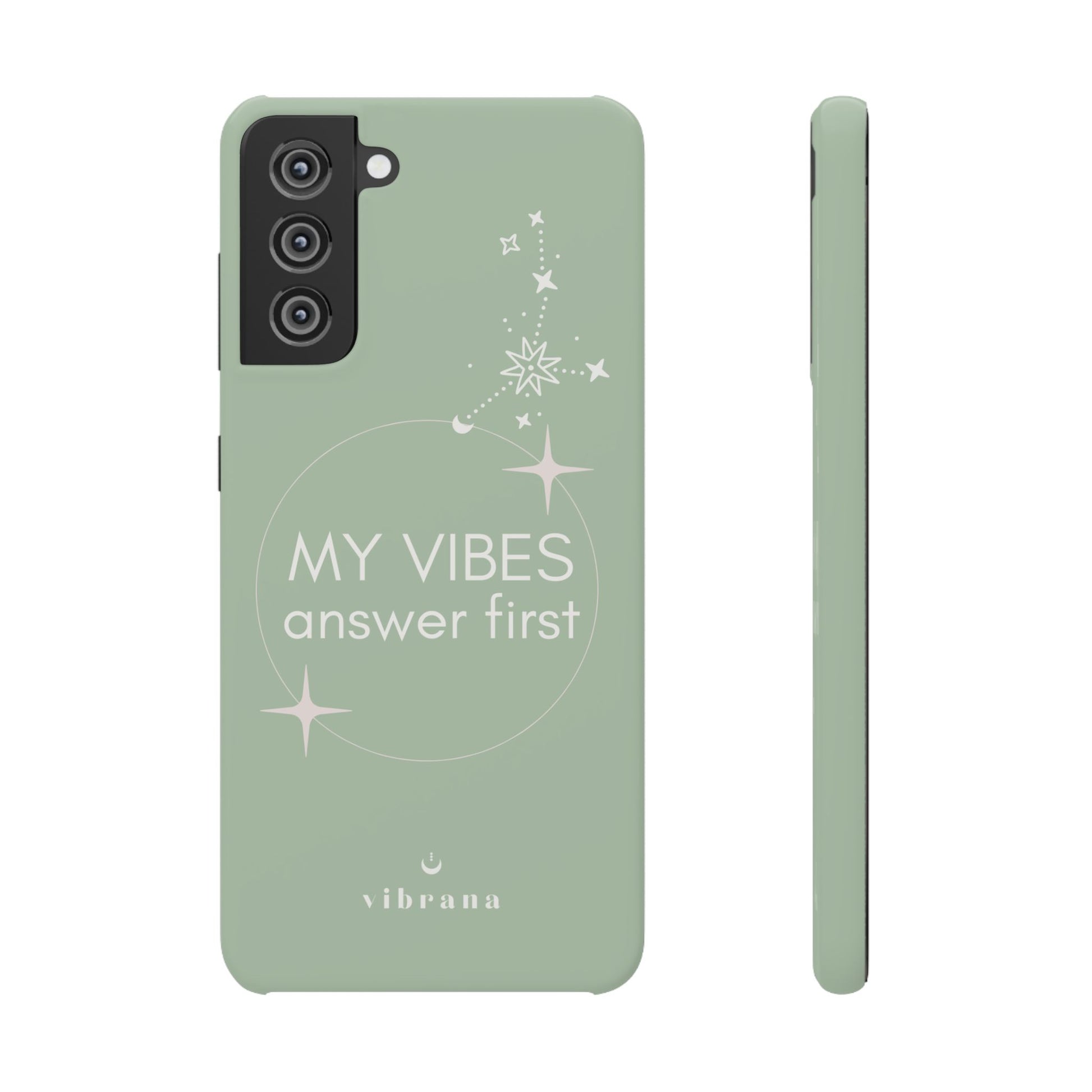 My Vibes Answer First Phone Case