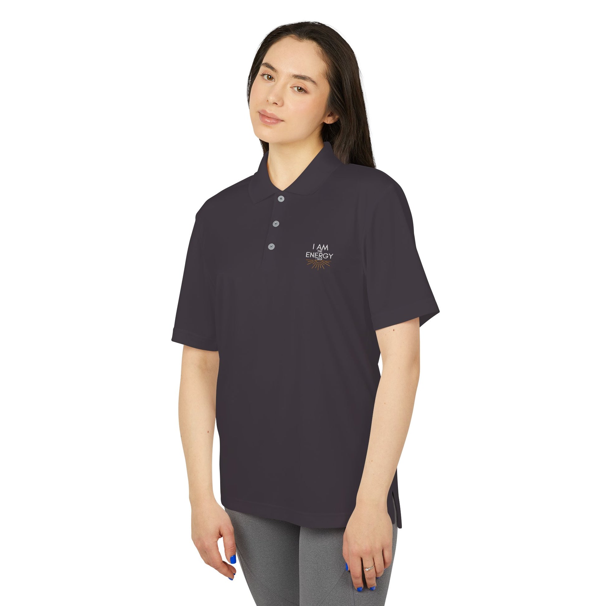 adidas I Am The Energy Unisex Performance Polo