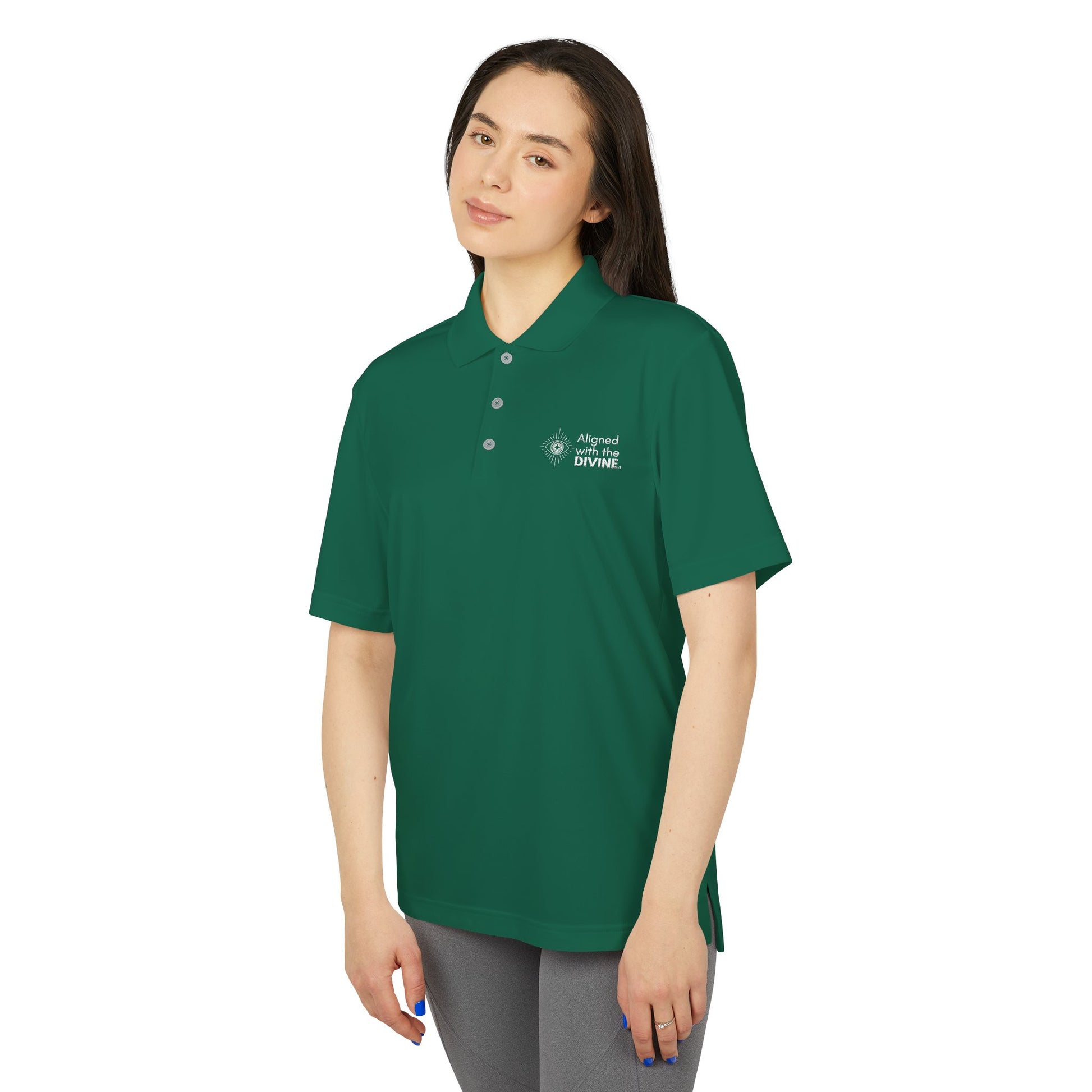 adidas Aligned with the Divine Unisex Performace Polo