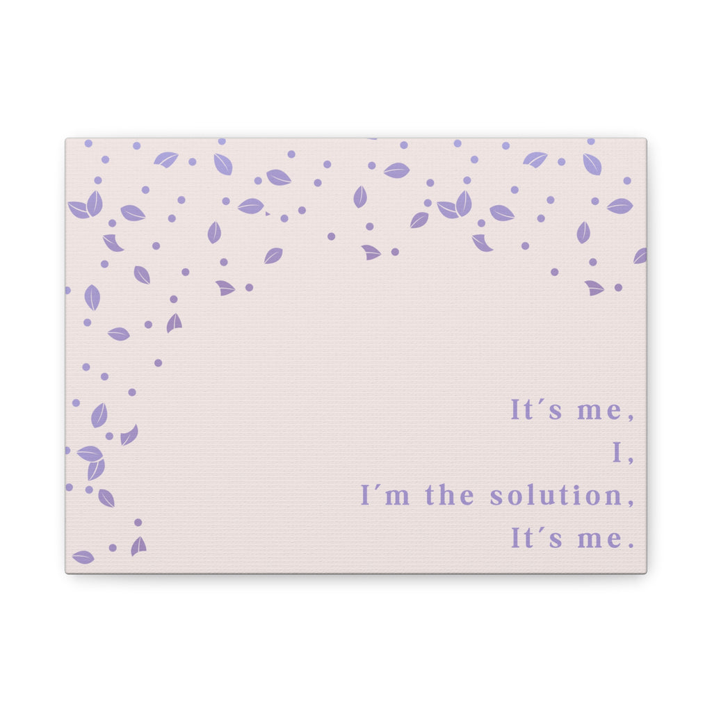 I'm The Solution: Wall Art Canvas