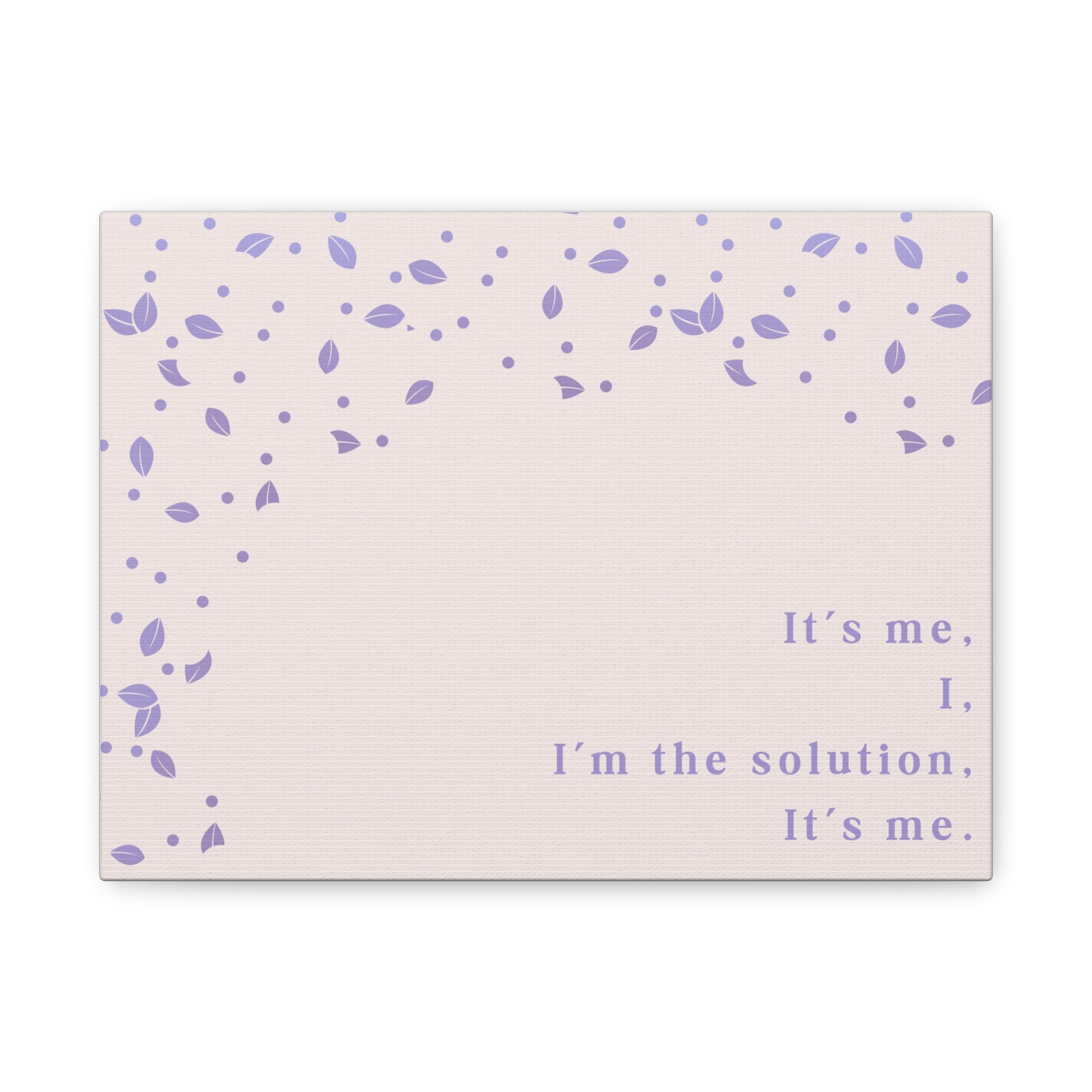 I'm The Solution: Wall Art Canvas