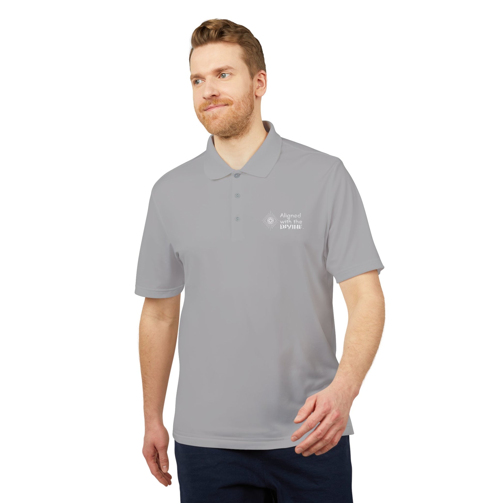 adidas Aligned with the Divine Unisex Performace Polo