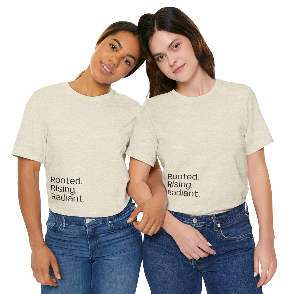 Rooted Rising Radiant Short Sleeve Tee