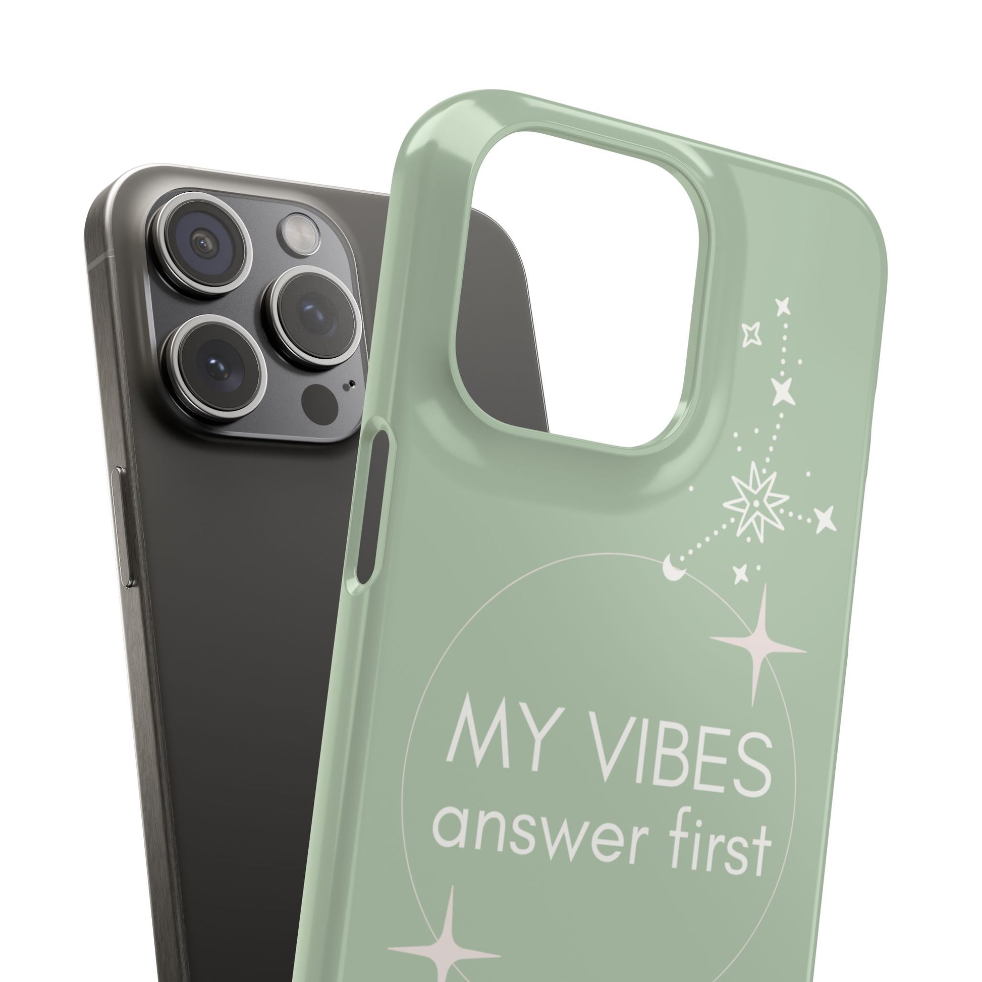 My Vibes Answer First Phone Case