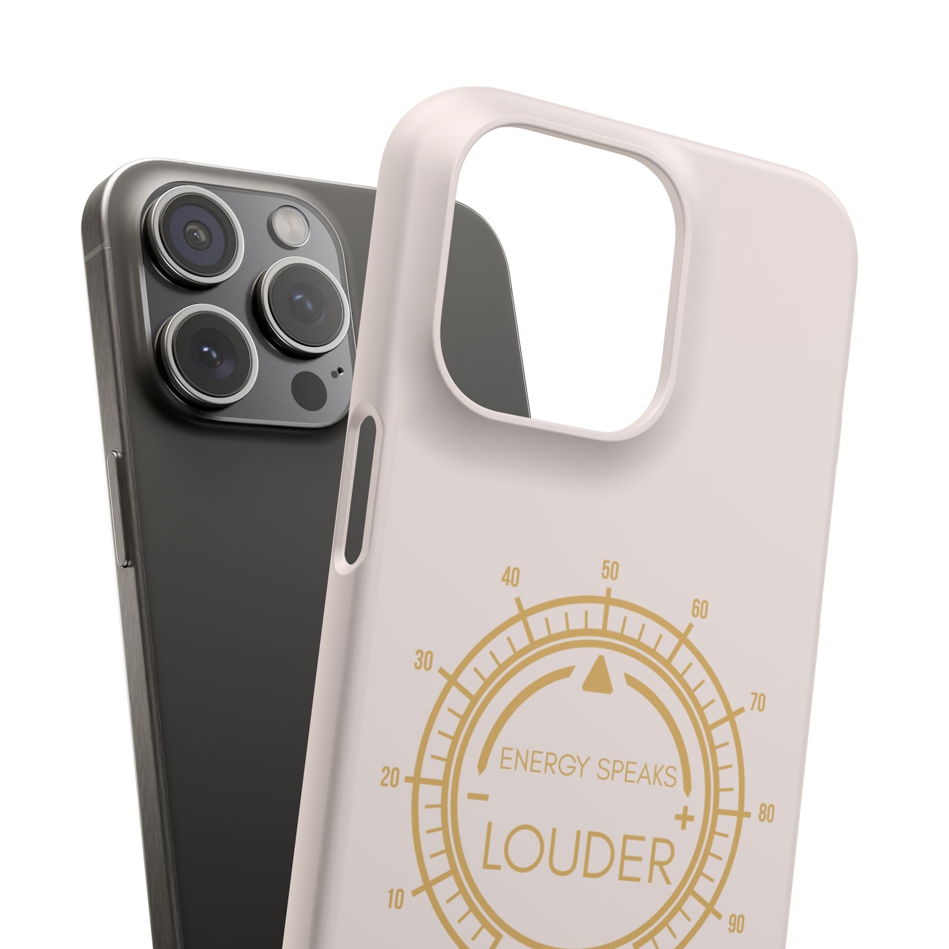 Energy Speaks Louder Phone Case