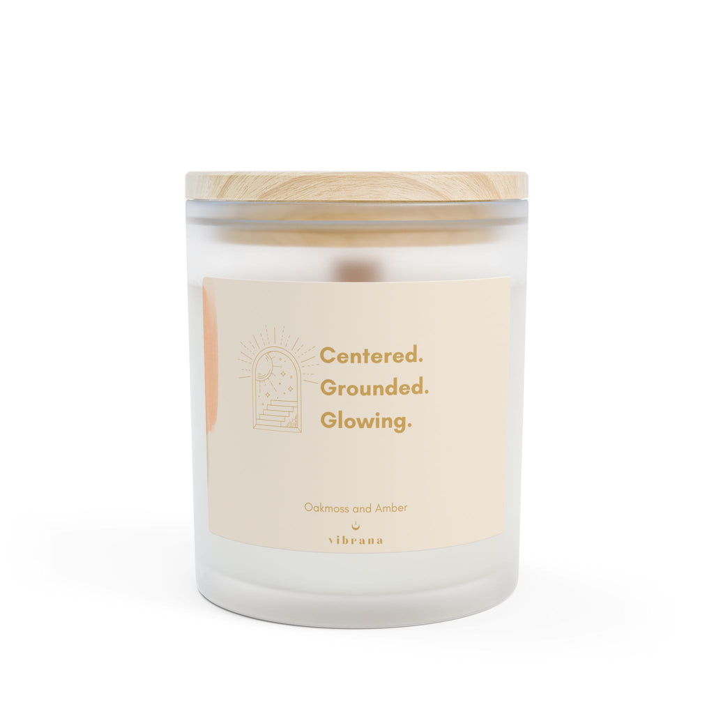 Serene Frosted Glass Candle