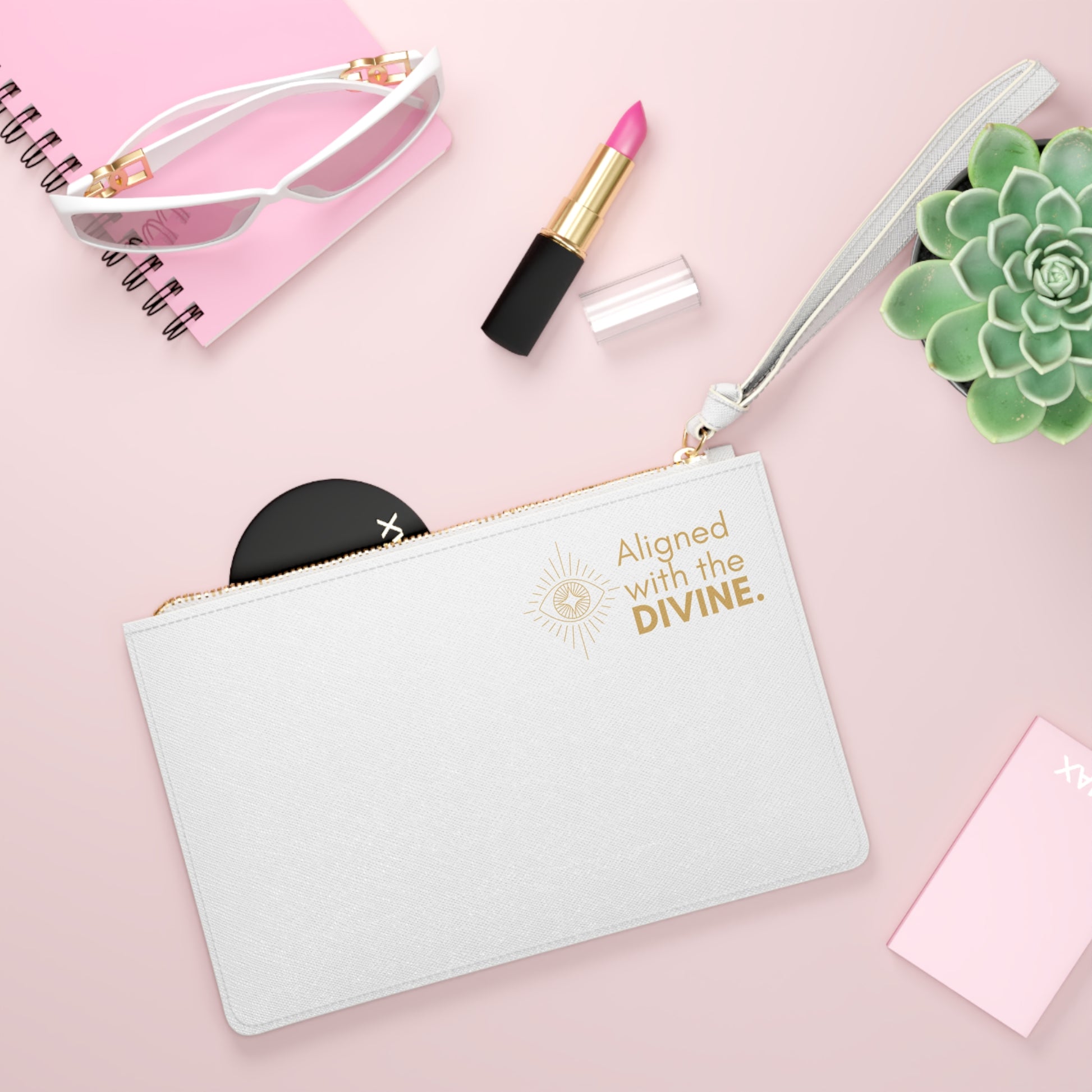 Aligned With The Divine Clutch Bag