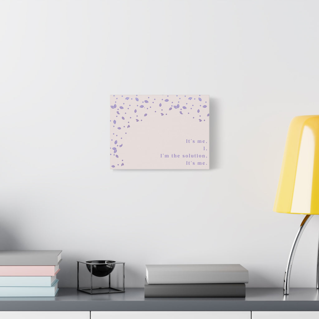 I'm The Solution: Wall Art Canvas