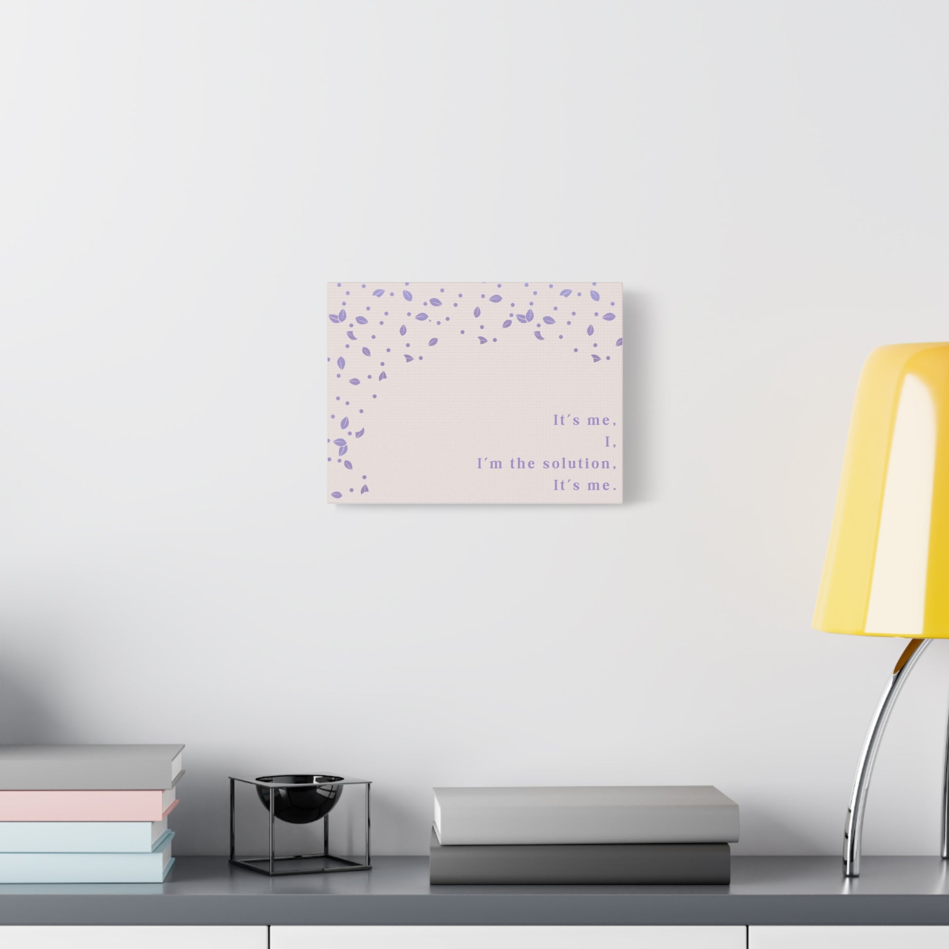I'm The Solution: Wall Art Canvas