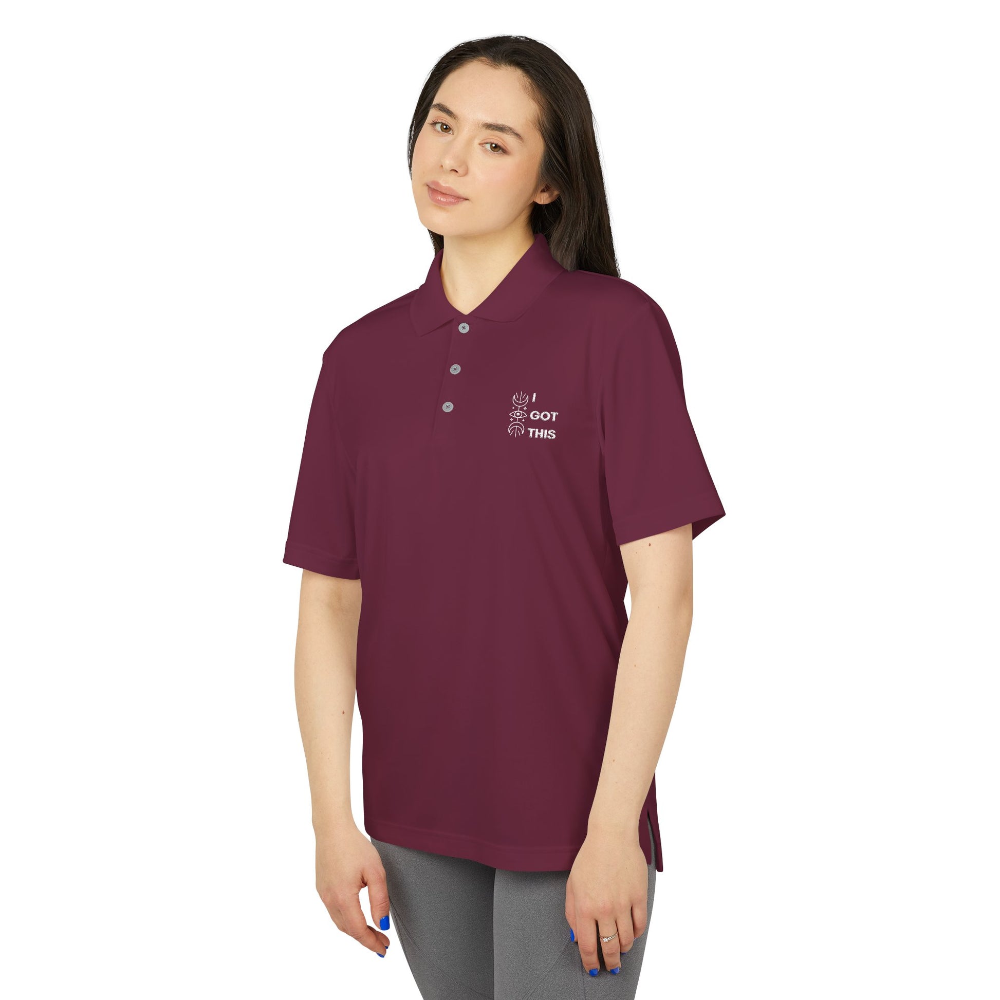 adidas I Got This Unisex Performance Polo