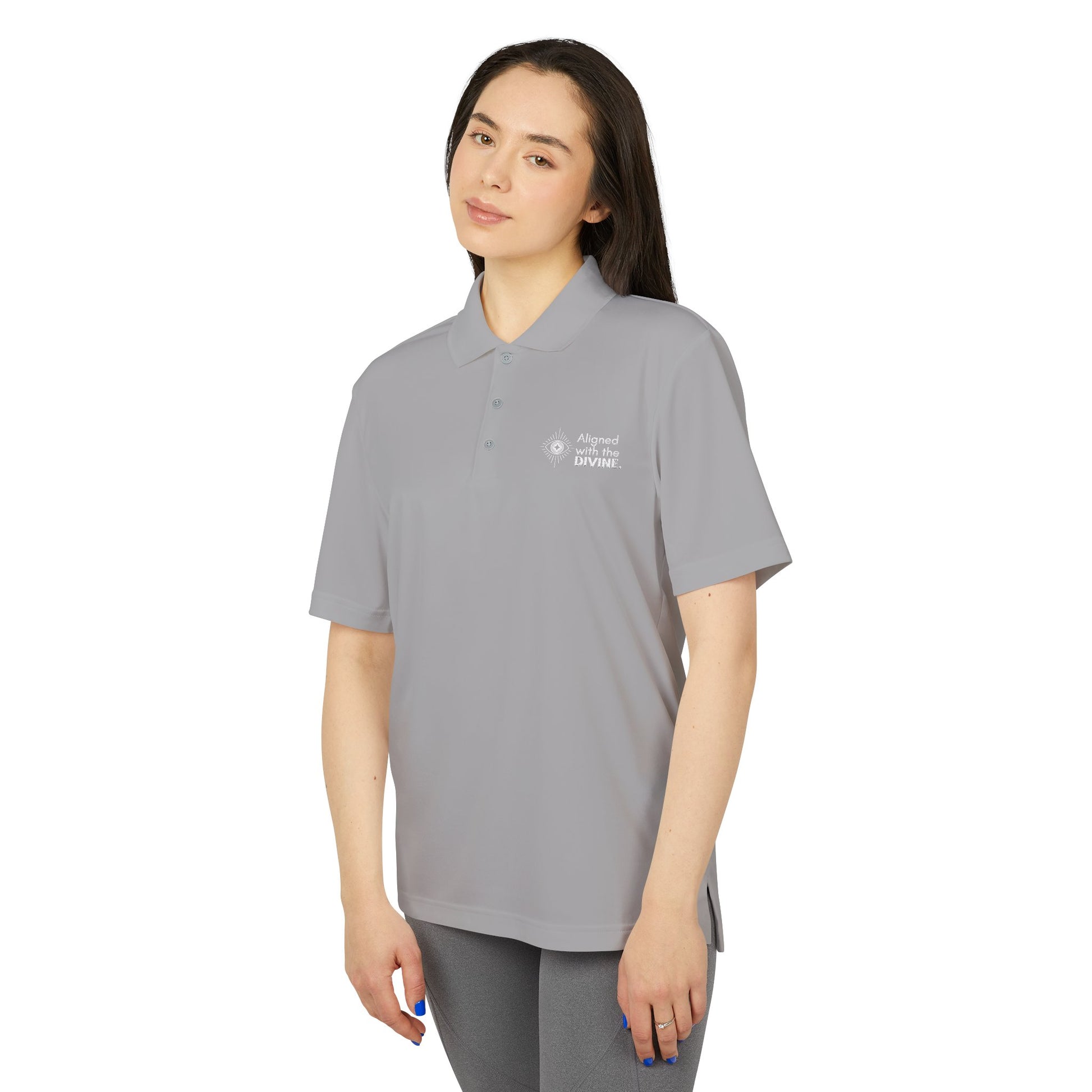 adidas Aligned with the Divine Unisex Performace Polo