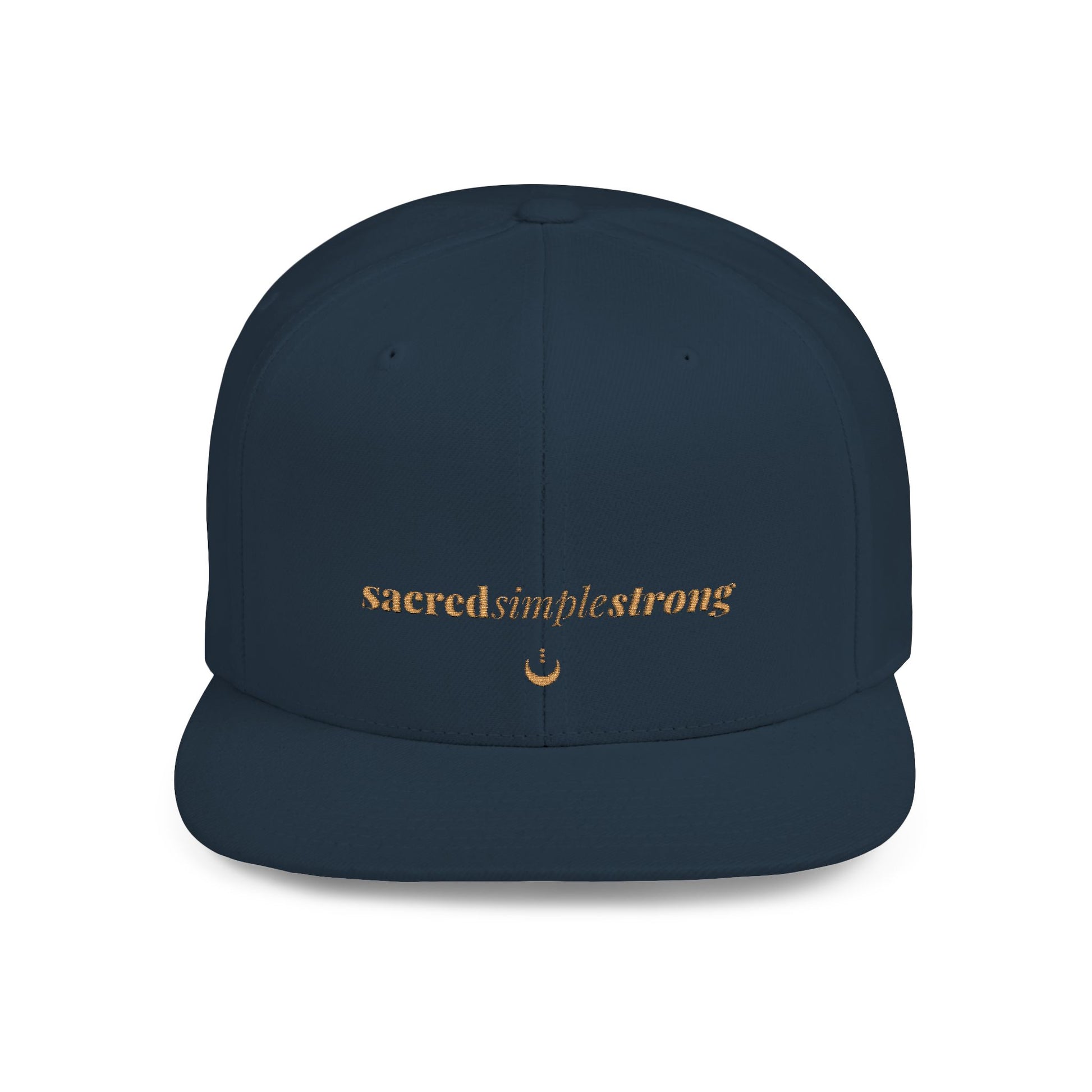Sacred Simple Strong Snapback Hat