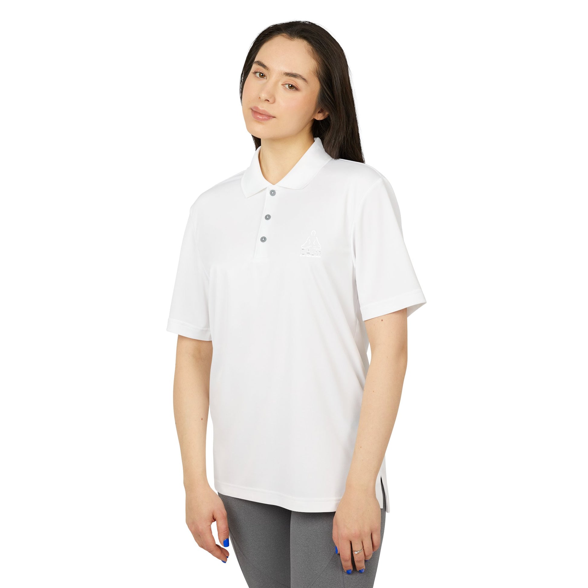 adidas Calm Is My Superpower Unisex Performance Polo