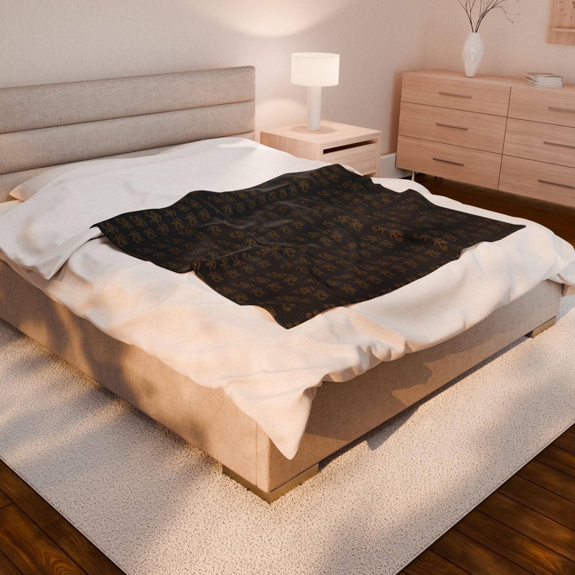 Cozy Velveteen Plush Blanket