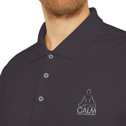 adidas Calm Is My Superpower Unisex Performance Polo
