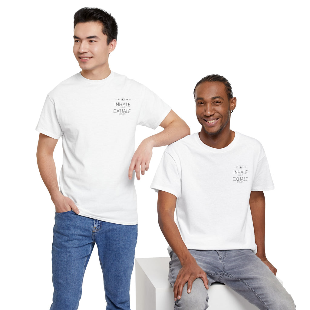 Inhale Light Exhale Doubt Heavy Cotton Tee