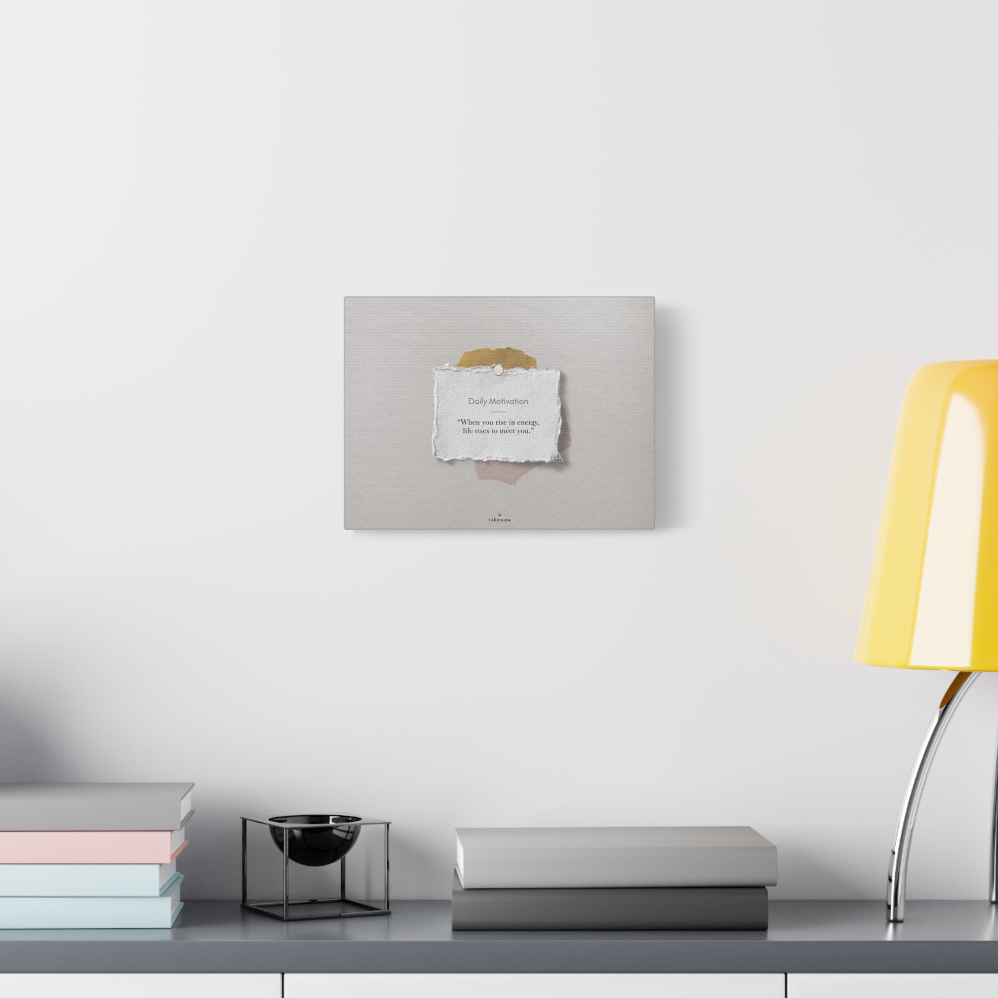 Rise in Energy Matte Canvas