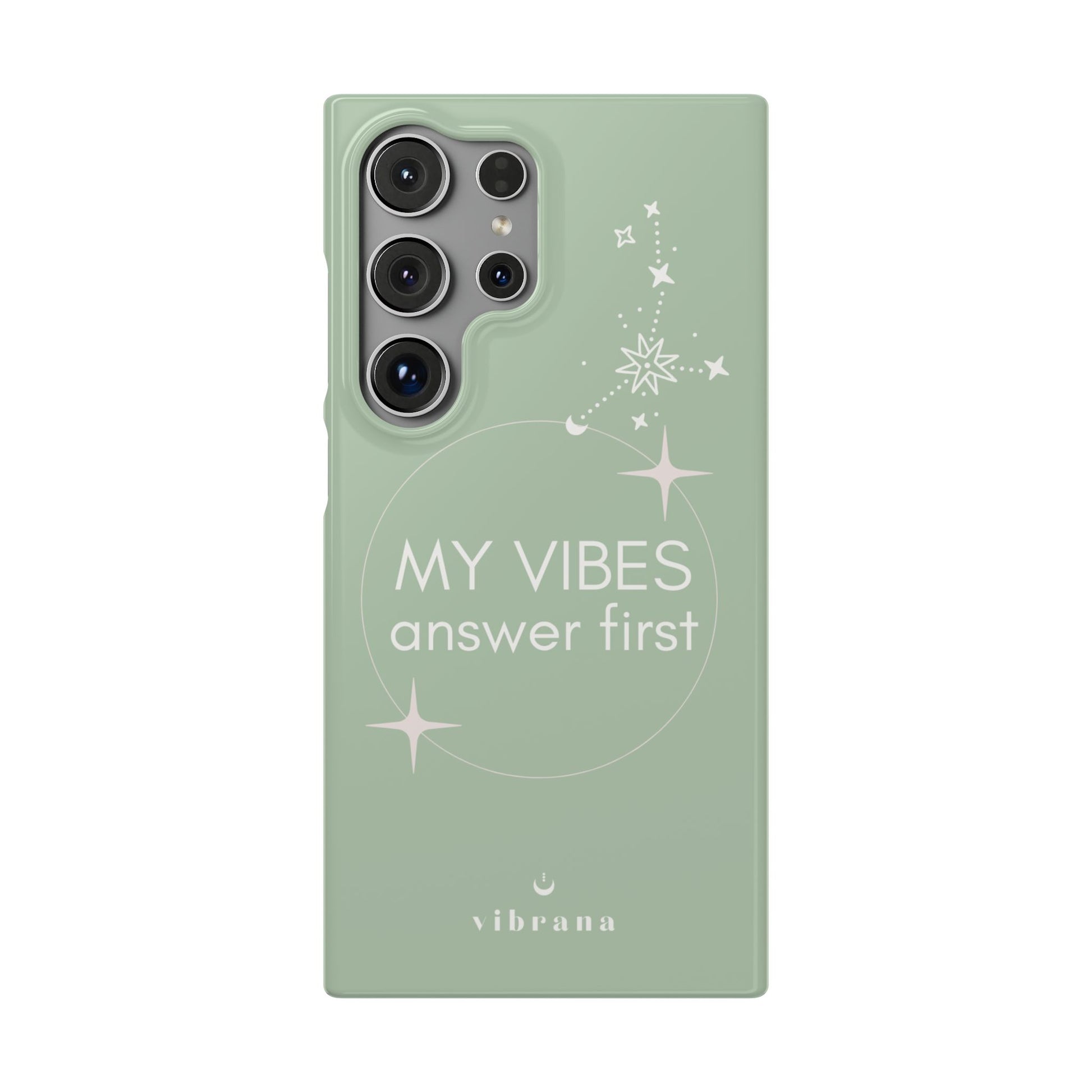 My Vibes Answer First Phone Case