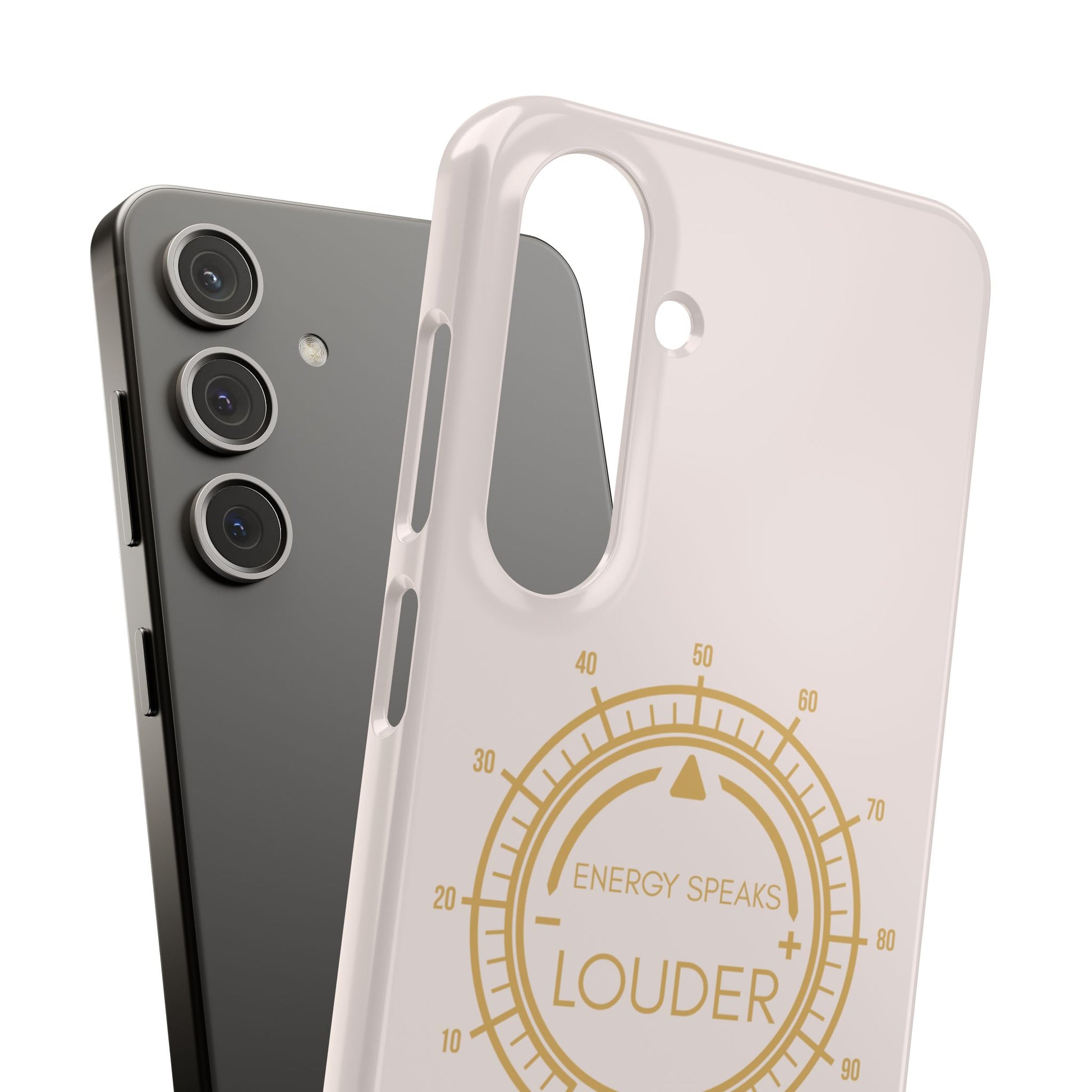 Energy Speaks Louder Phone Case