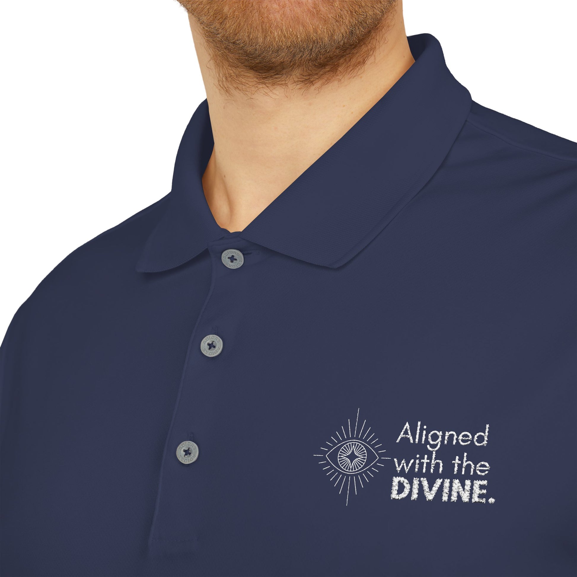 adidas Aligned with the Divine Unisex Performace Polo