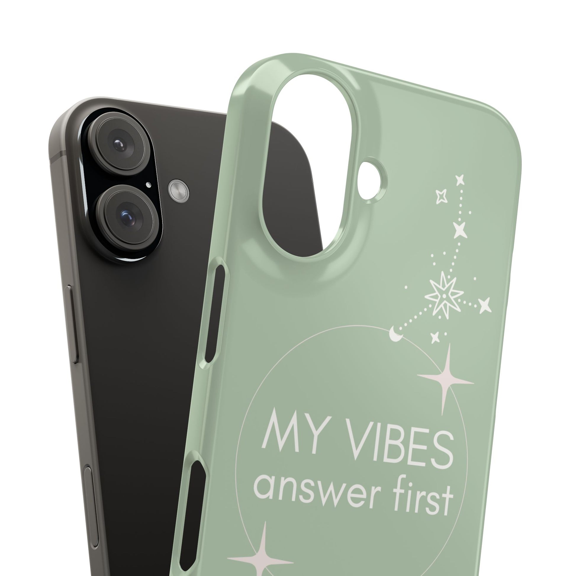 My Vibes Answer First Phone Case