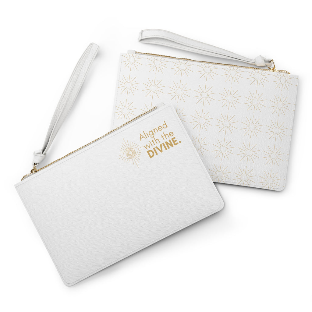 Aligned With The Divine Clutch Bag