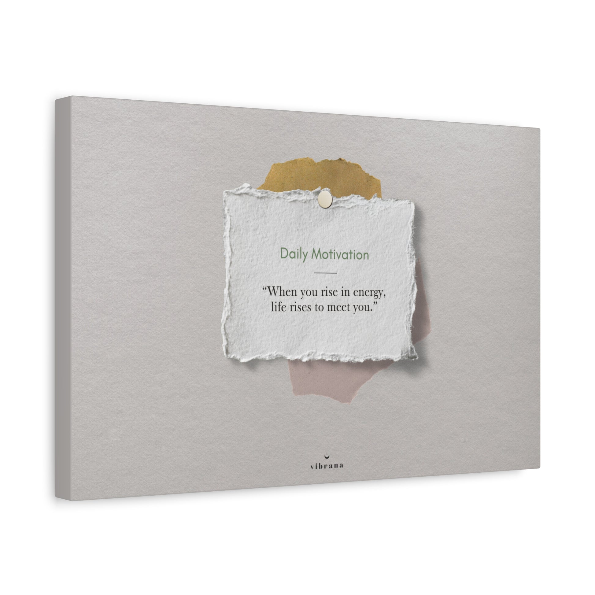 Rise in Energy Matte Canvas