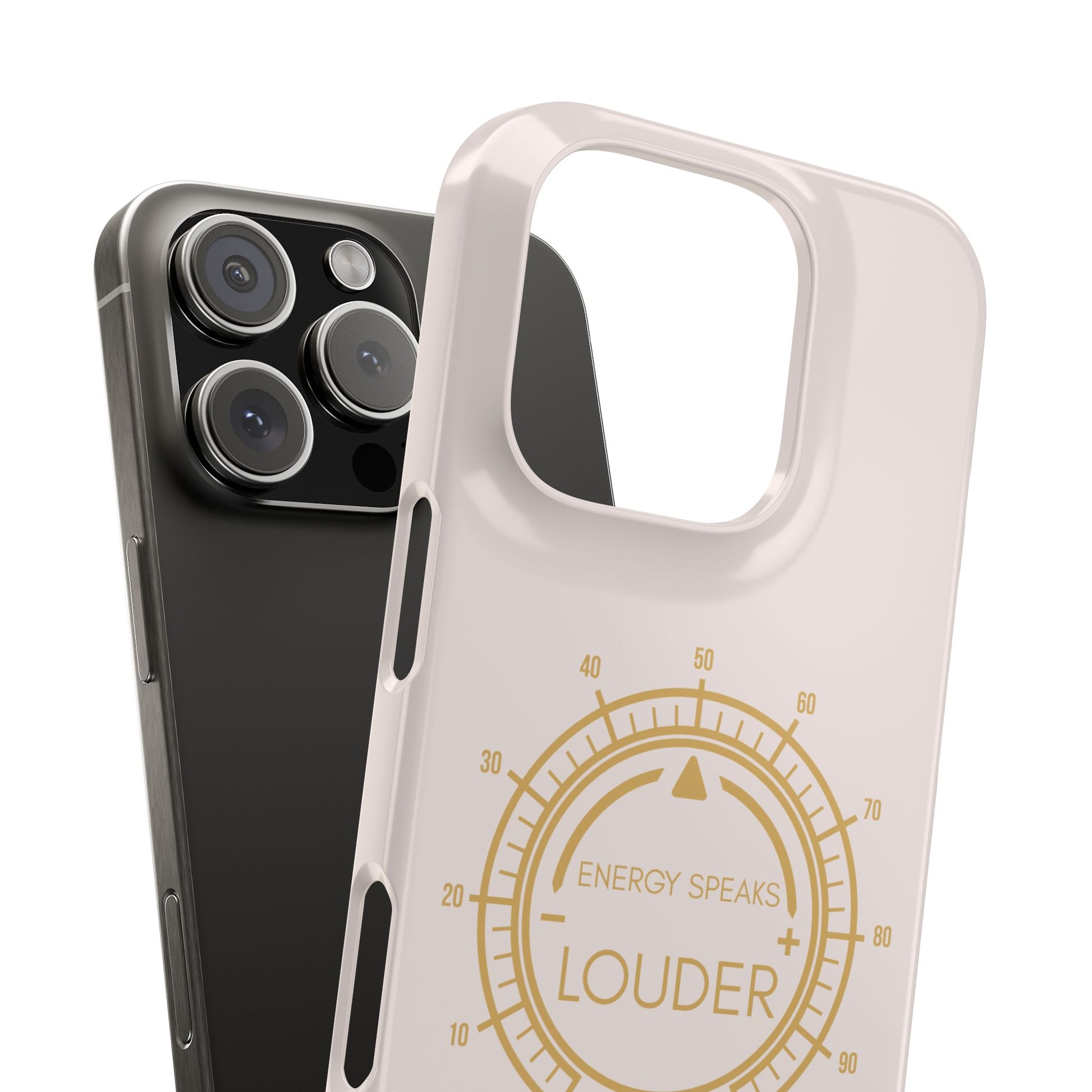 Energy Speaks Louder Phone Case