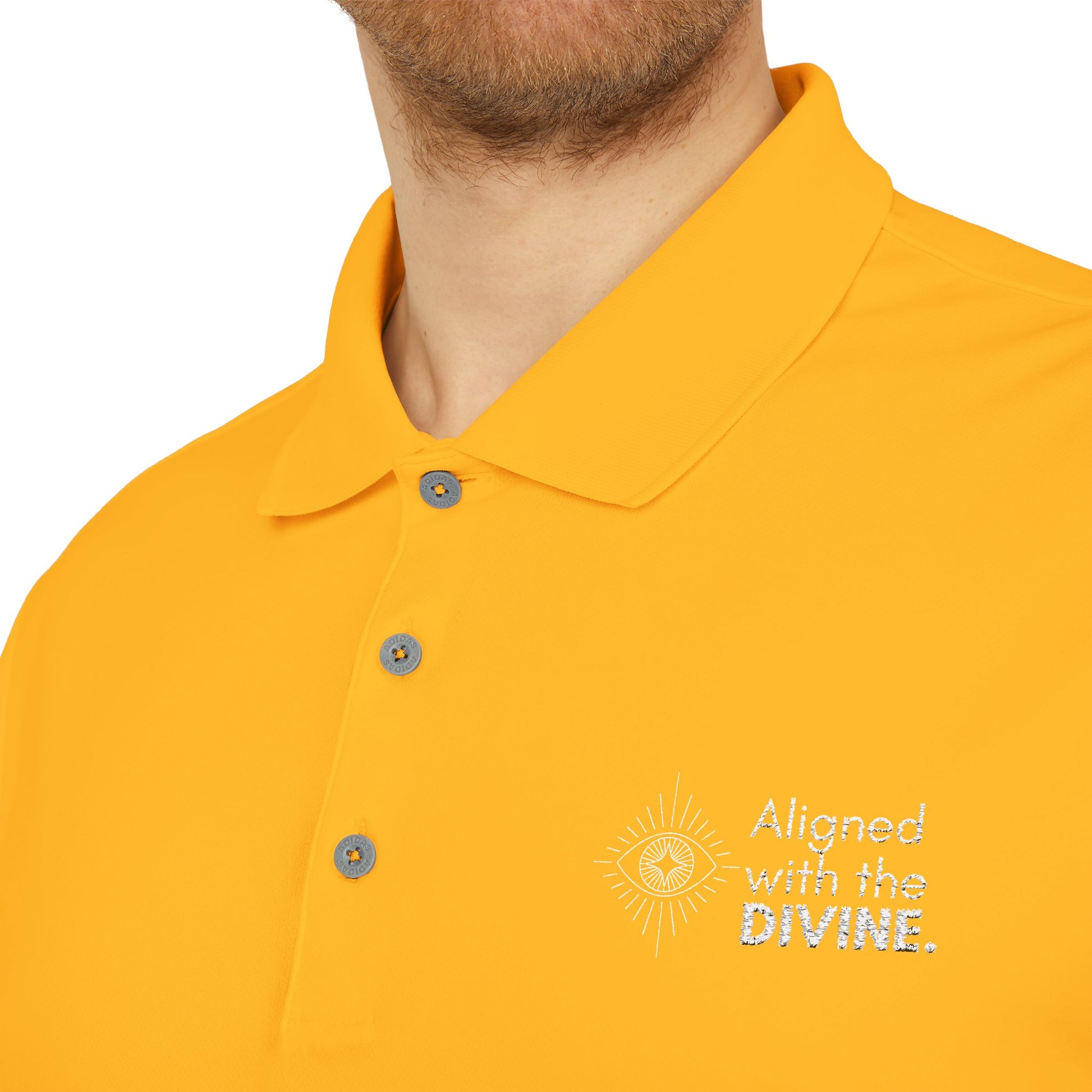 adidas Aligned with the Divine Unisex Performace Polo