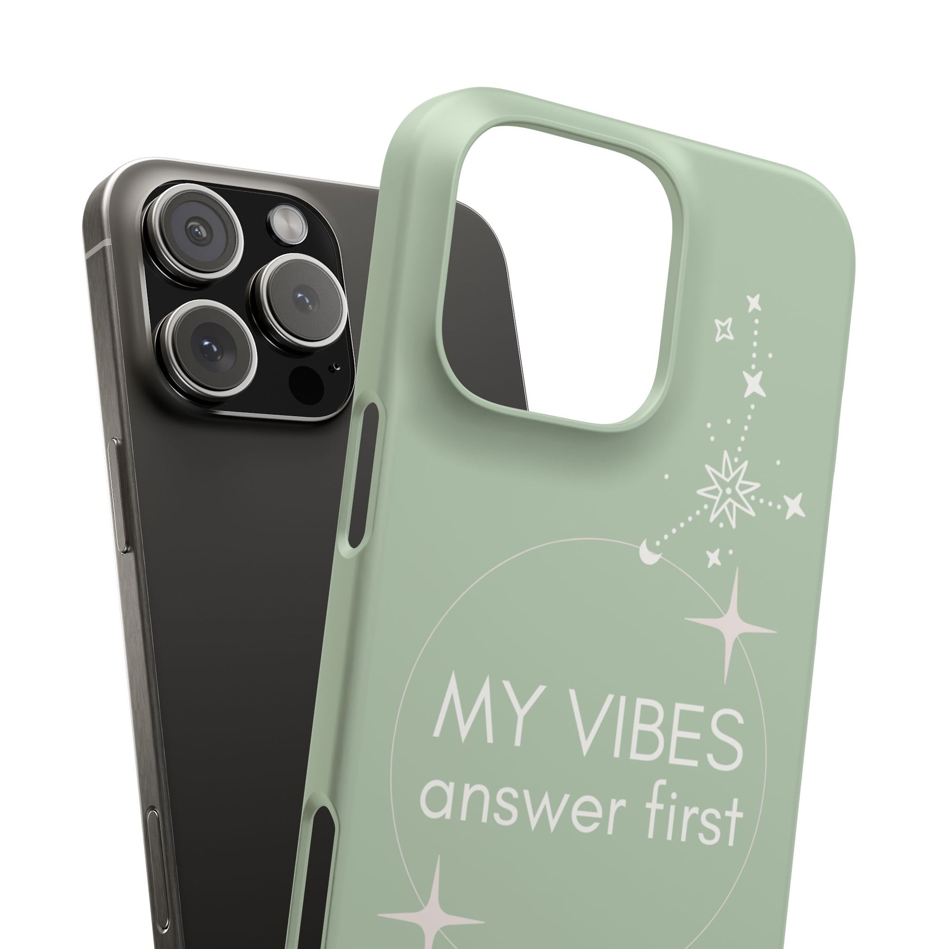 My Vibes Answer First Phone Case