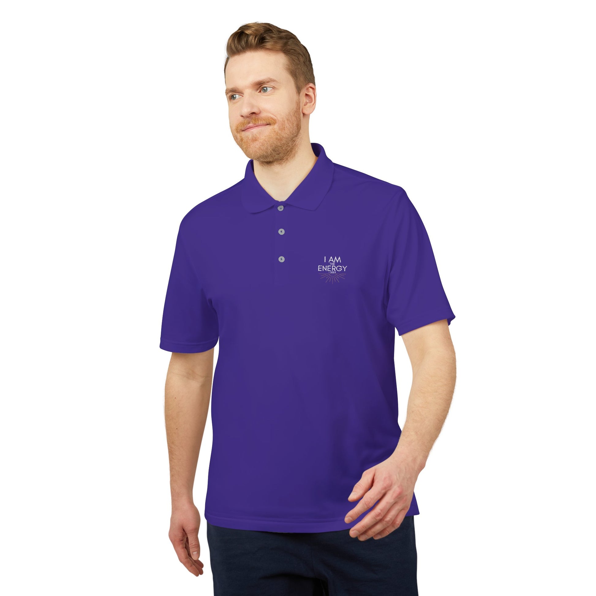 adidas I Am The Energy Unisex Performance Polo