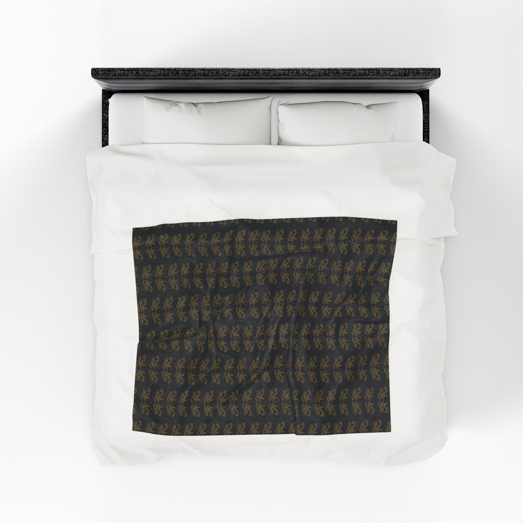 Cozy Velveteen Plush Blanket