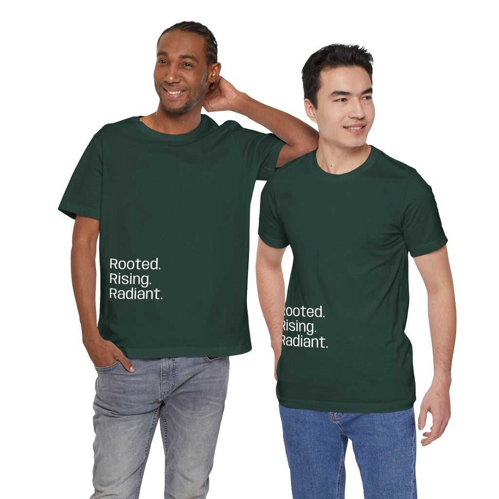 Rooted Rising Radiant Short Sleeve Tee