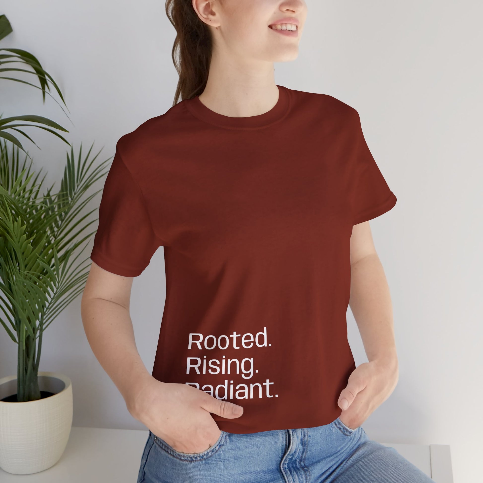 Rooted Rising Radiant Short Sleeve Tee