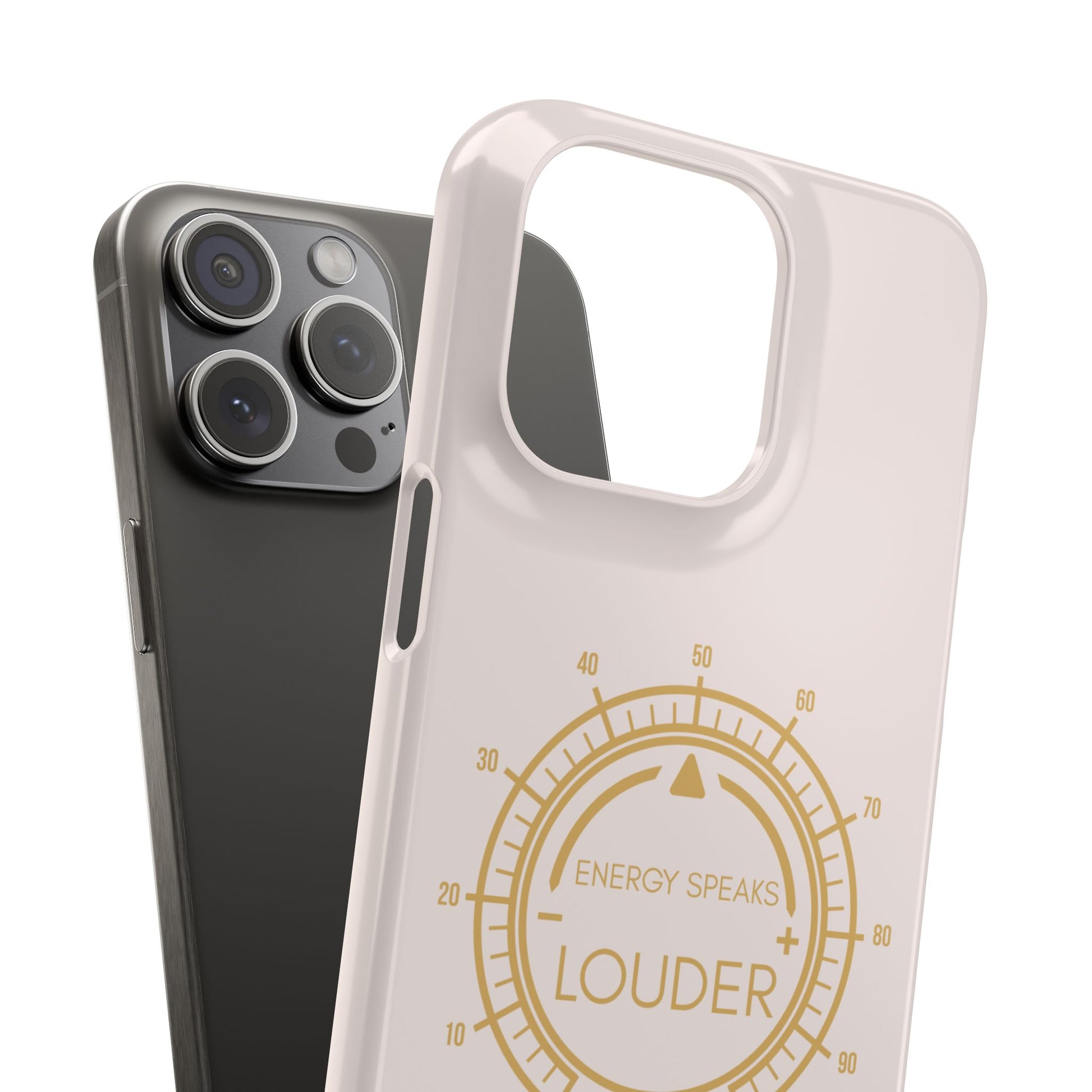 Energy Speaks Louder Phone Case